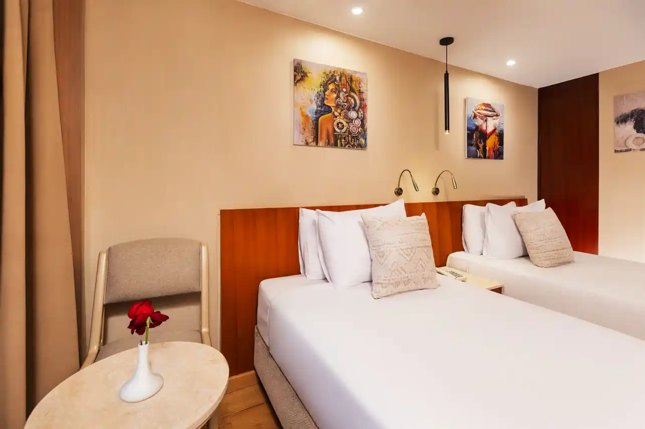 Cabin aboard the MS Alma Nile Cruise Nile cruise